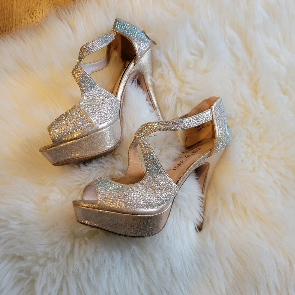 Sparkly heels
